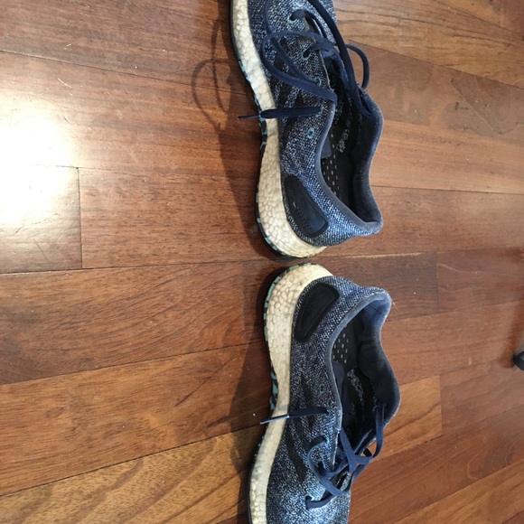 Adidas Pure Boost DPR LTD Blue Training Gym Men Shoes Size 9.5 - Picture 5 of 6